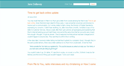 Desktop Screenshot of jane.dallaway.com